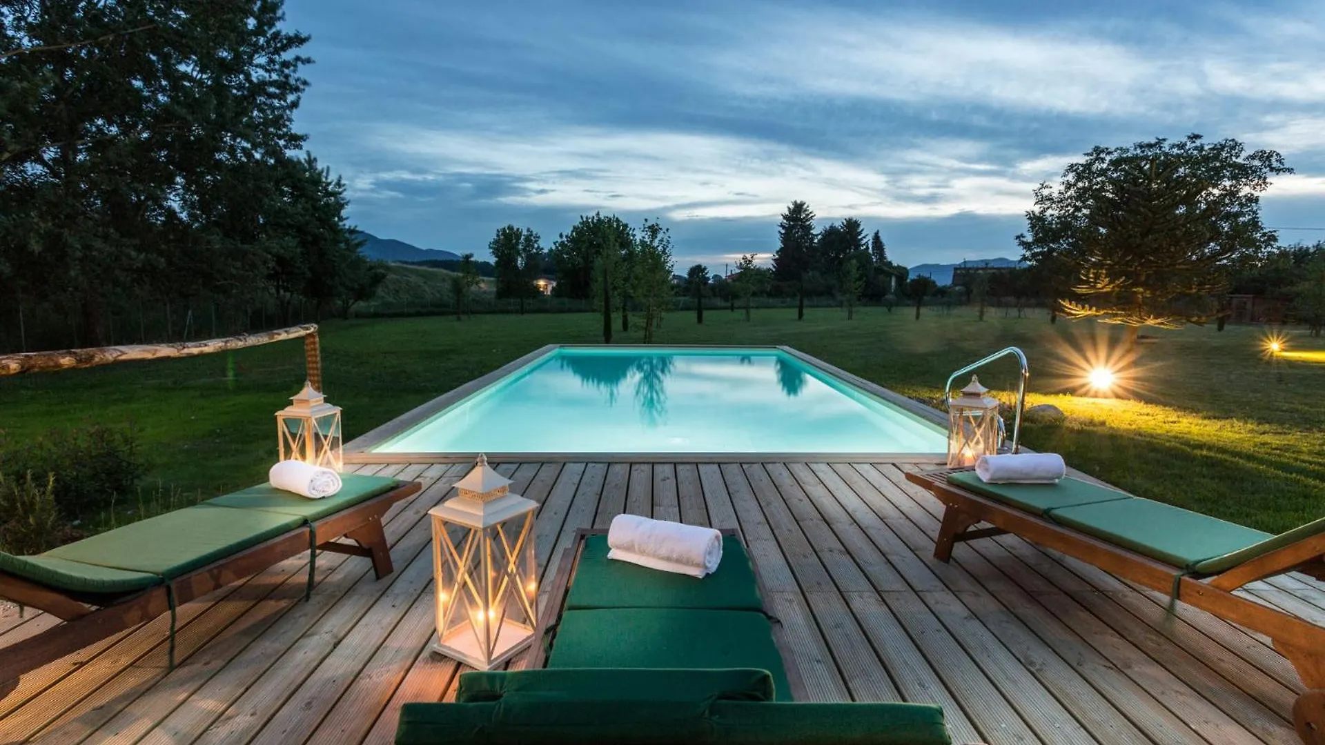 Villa Sul Fiume Romantic Farmhouse With Pool Lucca 0*,  Italy