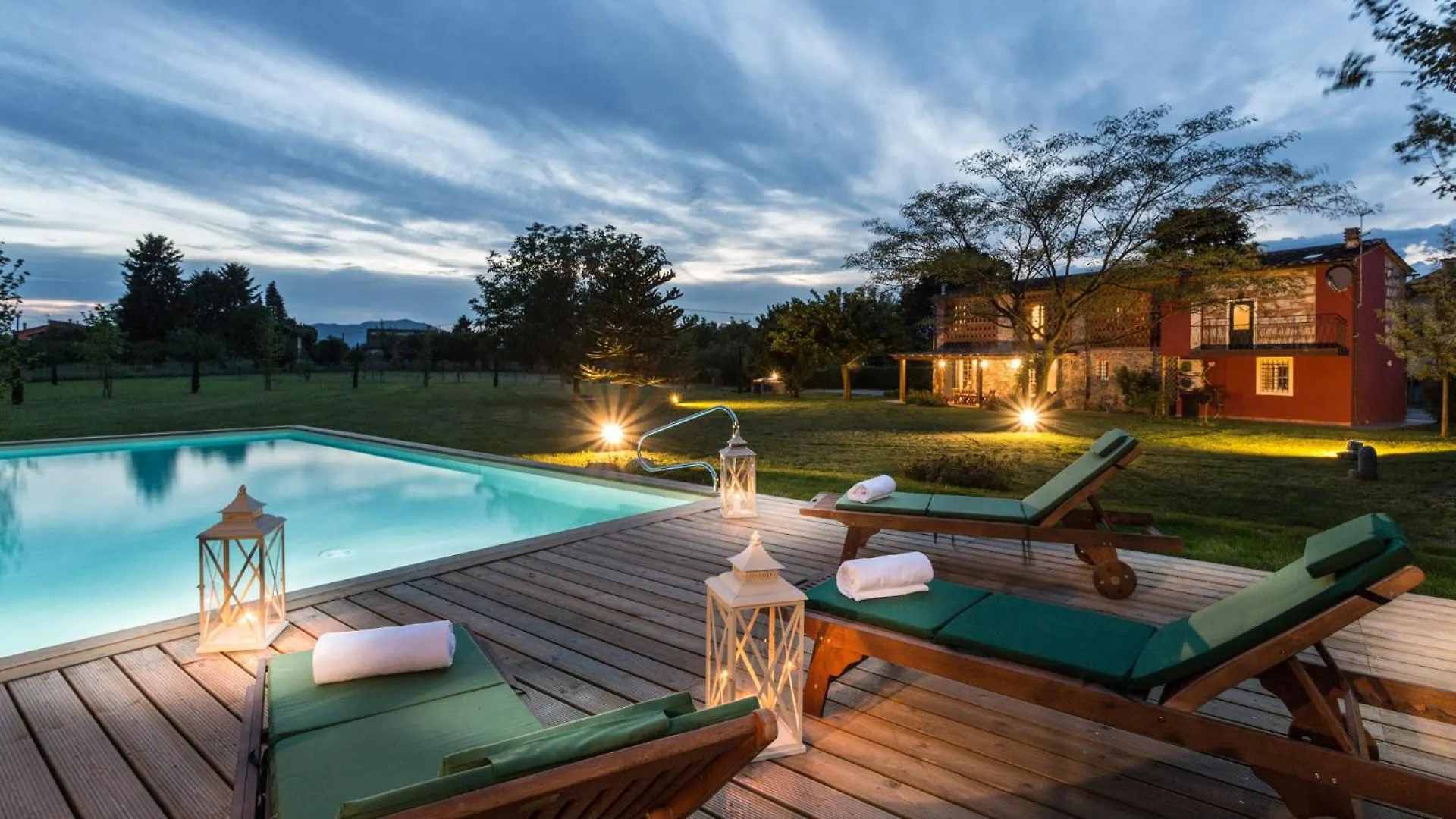 Villa Sul Fiume Romantic Farmhouse With Pool Lucca 0*,  Italy